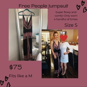 Free People Multicolor Jumpsuit